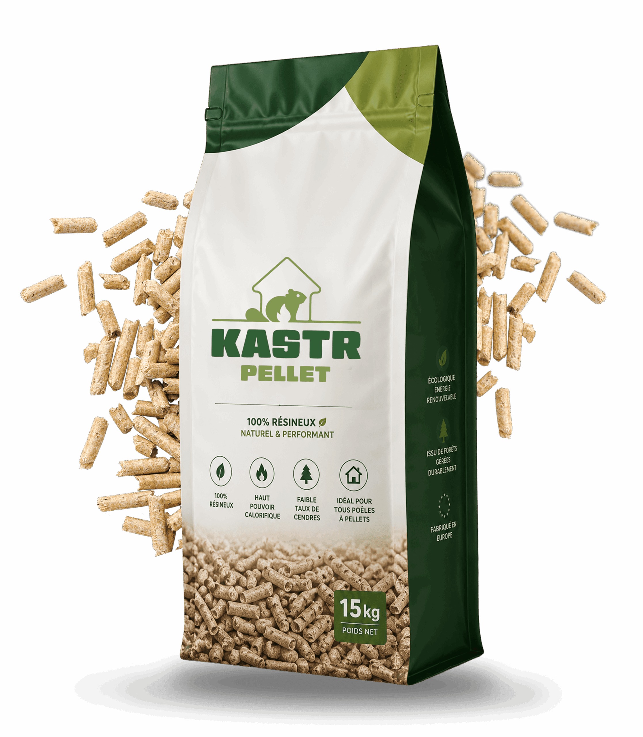 KASTR Premium pellet 15kg